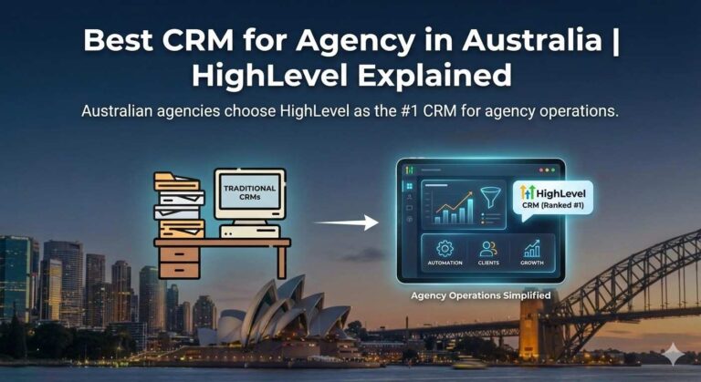 Best CRM for Agency in Australia | HighLevel Explained
